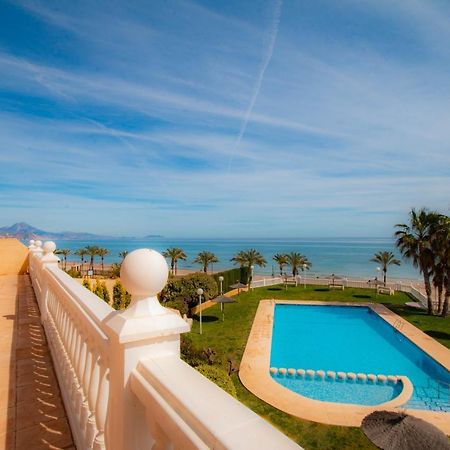 Lovely Apartment Beach Front & Pool El Campello Exteriér fotografie