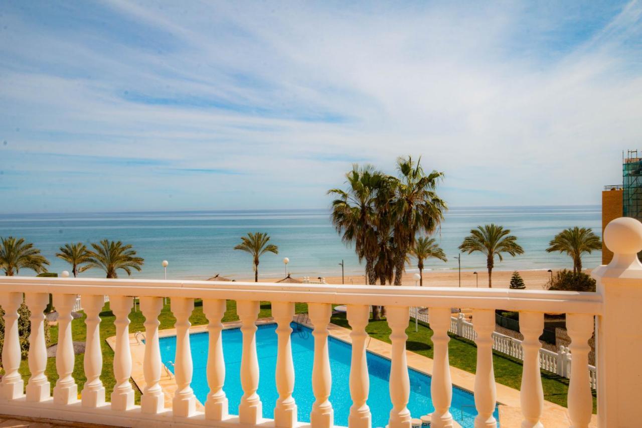 Lovely Apartment Beach Front & Pool El Campello Exteriér fotografie